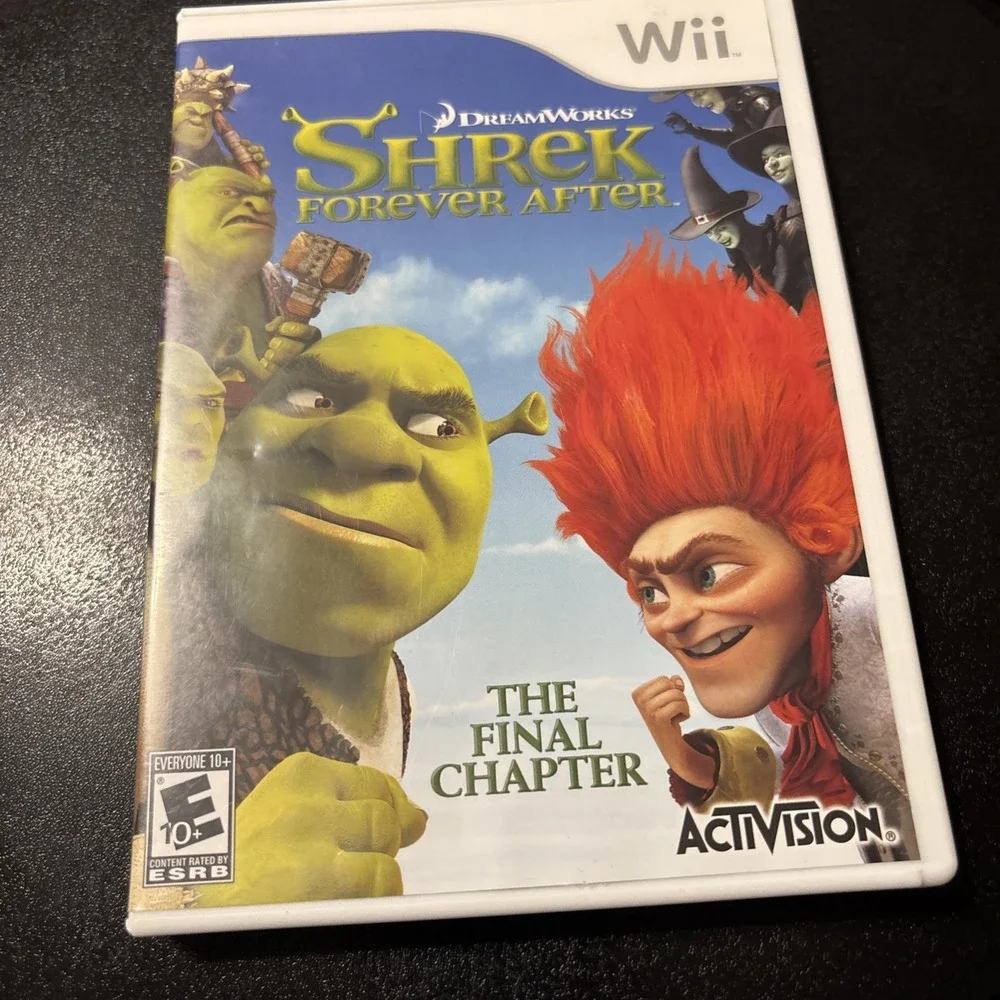 Shrek Forever After: The Final Chapter (Nintendo Wii, 2010) UNTESTED